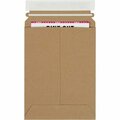 Bsc Preferred 6 x 8'' Kraft Self-Seal Stayflats Plus Mailers, 100PK S-5613